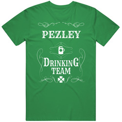 Pezley Drinking Team Custom Name St Patricks Day Vintage Unisex Classic T Shirt Pezley Drinking Team Custom Name St Patricks Day Vintage Unisex Classic T Shirt