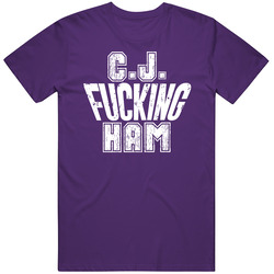 Fcking C.j. Ham Minnesota Football Team Favorite Player Fan Vintage Unisex Classic T Shirt Fcking C.j. Ham Minnesota Football Team Favorite Player Fan Vintage Unisex Classic T Shirt