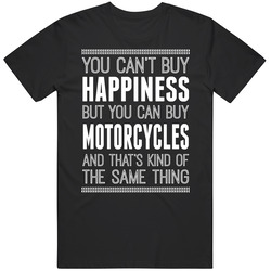 You Can't Buy Happiness But You Can Buy A Motorcycle And That's Kind Of The Same Thing Car Lover Personalized Vintage Unisex Classic T Shirt You Can't Buy Happiness But You Can Buy A Motorcycle And That's Kind Of The Same Thing Car Lover Personalized Vintage Unisex Classic T Shirt