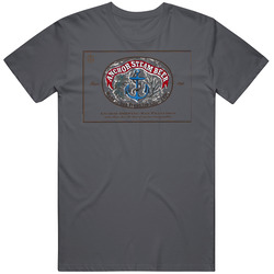 Anchor Steam Beer Logo Classic Booze Vintage Unisex Classic T Shirt