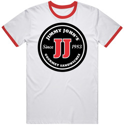 Jimmy Johns Gourmet Sandwiches Logo Vintage Unisex Classic T Shirt Jimmy Johns Gourmet Sandwiches Logo Vintage Unisex Classic T Shirt