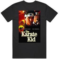 The Karate Kid Ralph Macchio Pat Morita Classic 80s Action Movie Vintage Unisex Classic T Shirt The Karate Kid Ralph Macchio Pat Morita Classic 80s Action Movie Vintage Unisex Classic T Shirt
