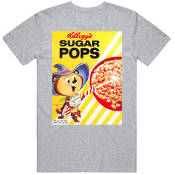 Sugar Pops Retro 80s Cereal Vintage Unisex Classic T Shirt Sugar Pops Retro 80s Cereal Vintage Unisex Classic T Shirt