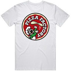 Pizza Factory Cool Pizzeria Restaurant Brand Logo Vintage Unisex Classic T Shirt