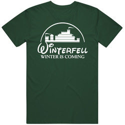 Winterfell Winter Is Coming Disney Parody Game Of Thrones Vintage Unisex Classic T Shirt Winterfell Winter Is Coming Disney Parody Game Of Thrones Vintage Unisex Classic T Shirt