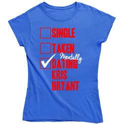 Single Taken Mentally Dating Kris Bryant Chicago Chi Baseball Vintage Unisex Classic Ladies T Shirt Single Taken Mentally Dating Kris Bryant Chicago Chi Baseball Vintage Unisex Classic Ladies T Shirt