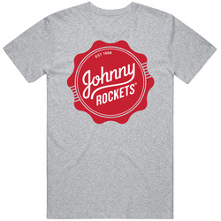 Johnny Rockets Burger Restaurant Logo Vintage Unisex Classic T Shirt Johnny Rockets Burger Restaurant Logo Vintage Unisex Classic T Shirt
