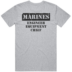 Engineer Equipment Chief Marines Vintage unisex Sports Grey Classic T Shirt Engineer Equipment Chief Marines Vintage unisex Sports Grey Classic T Shirt