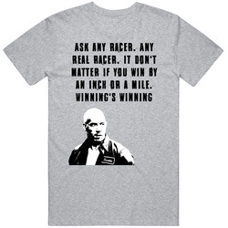 It Don't Matter If You Win By An Inch Or A Mile Fast And Furious Dom Vintage unisex Sports Grey Classic T Shirt It Don't Matter If You Win By An Inch Or A Mile Fast And Furious Dom Vintage unisex Sports Grey Classic T Shirt