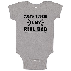 Justin Tucker Is My Real Dad Funny Football Baltimore Fan Vintage unisex Sports Grey Classic Baby One Piece Justin Tucker Is My Real Dad Funny Football Baltimore Fan Vintage unisex Sports Grey Classic Baby One Piece
