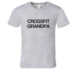Crossfit Grandpa Sports And Activities Vintage unisex Sports Grey Classic T Shirt