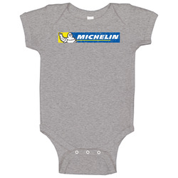 Michelin Automobile Car Truck Motorcycle Auto Parts Cool Distressed Style Brand Logo Emblem Vintage unisex Sports Grey Classic Baby One Piece Michelin Automobile Car Truck Motorcycle Auto Parts Cool Distressed Style Brand Logo Emblem Vintage unisex Sports Grey Classic Baby One Piece