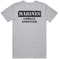 Combat Engineer Marines Vintage unisex Sports Grey Classic T Shirt Combat Engineer Marines Vintage unisex Sports Grey Classic T Shirt