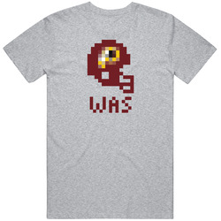 Washington Was Football Nfl Team Pixelated 8 Bit Logo Fan Vintage unisex Sports Grey Classic T Shirt Washington Was Football Nfl Team Pixelated 8 Bit Logo Fan Vintage unisex Sports Grey Classic T Shirt