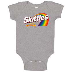 Skittles Wild Berry Candy Vintage unisex Sports Grey Classic Baby One Piece Skittles Wild Berry Candy Vintage unisex Sports Grey Classic Baby One Piece