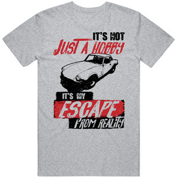 1979 Triumph Spitfire It's Not A Hobby Escape Reality Car Worn Look Vintage unisex Sports Grey Classic T Shirt 1979 Triumph Spitfire It's Not A Hobby Escape Reality Car Worn Look Vintage unisex Sports Grey Classic T Shirt
