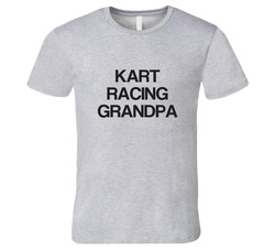 Kart Racing Grandpa Sports And Activities Vintage unisex Sports Grey Classic T Shirt