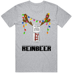 Steel Reserve Reinbeer Funny Beer Lager Fan Christmas Vintage unisex Sports Grey Classic T Shirt