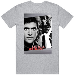 Lethal Weapon Classic 80s Action Movie Vintage unisex Sports Grey Classic T Shirt