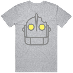 The Iron Giant Face Vintage unisex Sports Grey Classic T Shirt The Iron Giant Face Vintage unisex Sports Grey Classic T Shirt