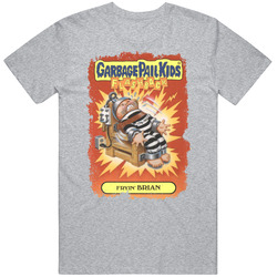 Garbage Pail Kids Fryin Brian Vintage unisex Sports Grey Classic T Shirt Garbage Pail Kids Fryin Brian Vintage unisex Sports Grey Classic T Shirt