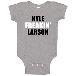 Kyle Larson Freakin Cincinnati Sports Football Vintage unisex Sports Grey Classic Baby One Piece Kyle Larson Freakin Cincinnati Sports Football Vintage unisex Sports Grey Classic Baby One Piece