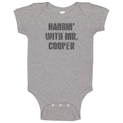 Hangin With Mr Cooper Tv Show Popular Distressed Look Vintage unisex Sports Grey Classic Baby One Piece Hangin With Mr Cooper Tv Show Popular Distressed Look Vintage unisex Sports Grey Classic Baby One Piece