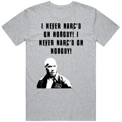 I Never Narc'd On Nobody Fast And Furious Dom Vintage unisex Sports Grey Classic T Shirt