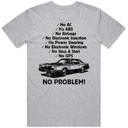 1978 Lincoln Continental No Problem Vintage Car Vintage unisex Sports Grey Classic T Shirt 1978 Lincoln Continental No Problem Vintage Car Vintage unisex Sports Grey Classic T Shirt
