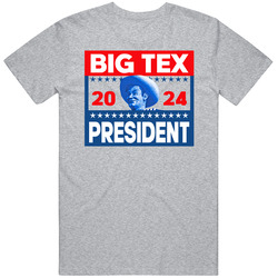 Big Tex For President 2024 Vintage unisex Sports Grey Classic T Shirt Big Tex For President 2024 Vintage unisex Sports Grey Classic T Shirt