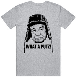 Grumpy Old Men Quote What A Putz Fan Vintage unisex Sports Grey Classic T Shirt Grumpy Old Men Quote What A Putz Fan Vintage unisex Sports Grey Classic T Shirt