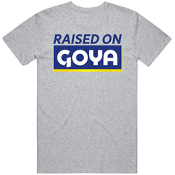 Raised On Goya Beans Vintage unisex Sports Grey Classic T Shirt Raised On Goya Beans Vintage unisex Sports Grey Classic T Shirt