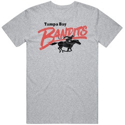 Tampa Bay Bandits Usfl Defunct Football Team Worn Look Vintage unisex Sports Grey Classic T Shirt Tampa Bay Bandits Usfl Defunct Football Team Worn Look Vintage unisex Sports Grey Classic T Shirt