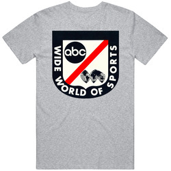 Abc Wide World Of Sports Vintage unisex Sports Grey Classic T Shirt Abc Wide World Of Sports Vintage unisex Sports Grey Classic T Shirt