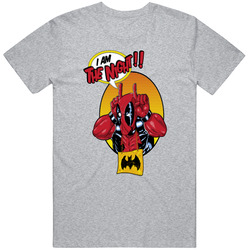 Deadpool Movie T Shirt I Am The Night!! Batman Funny Parody Official Unisex Apparel Vintage unisex Sports Grey Classic T Shirt Deadpool Movie T Shirt I Am The Night!! Batman Funny Parody Official Unisex Apparel Vintage unisex Sports Grey Classic T Shirt