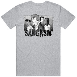 Sadgasm 90s Grunge Music Cartoon Rock Vintage Vintage unisex Sports Grey Classic T Shirt Sadgasm 90s Grunge Music Cartoon Rock Vintage Vintage unisex Sports Grey Classic T Shirt