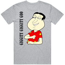 Family Guy Quagmire Giggity Giggity Goo Vintage unisex Sports Grey Classic T Shirt