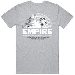 Star Wars Empire Rebuild Darth Death Star Vintage unisex Sports Grey Classic T Shirt Star Wars Empire Rebuild Darth Death Star Vintage unisex Sports Grey Classic T Shirt