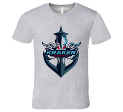 Seattle Kraken Alternate Logo Vintage unisex Sports Grey Classic T Shirt Seattle Kraken Alternate Logo Vintage unisex Sports Grey Classic T Shirt