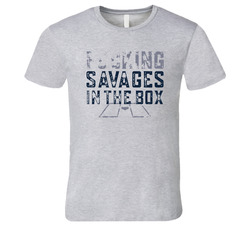 Savages In The Box Aaron Boone Vintage unisex Sports Grey Classic T Shirt Savages In The Box Aaron Boone Vintage unisex Sports Grey Classic T Shirt