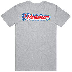 3 Musketeers Candy Chocholate Bar Vintage unisex Sports Grey Classic T Shirt