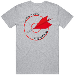 Funny Retro Lawn Darts Survivor Vintage unisex Sports Grey Classic T Shirt Funny Retro Lawn Darts Survivor Vintage unisex Sports Grey Classic T Shirt