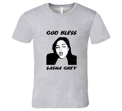 Sasha Grey Vintage unisex Sports Grey Classic T Shirt Sasha Grey Vintage unisex Sports Grey Classic T Shirt
