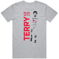 Terry Fox Adult Sizes Vintage unisex Sports Grey Classic T Shirt