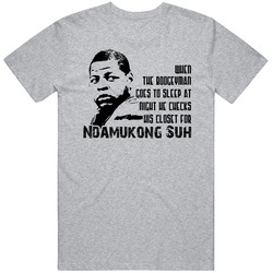Ndamukong Suh Detroit Football Vintage unisex Sports Grey Classic T Shirt Ndamukong Suh Detroit Football Vintage unisex Sports Grey Classic T Shirt