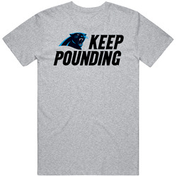 Keep Pounding Carolina Panthers Playoff 2016 Nfl Football Vintage unisex Sports Grey Classic T Shirt Keep Pounding Carolina Panthers Playoff 2016 Nfl Football Vintage unisex Sports Grey Classic T Shirt