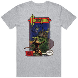 Castlevania Nes Classic Game - Grey Vintage unisex Sports Grey Classic T Shirt Castlevania Nes Classic Game - Grey Vintage unisex Sports Grey Classic T Shirt