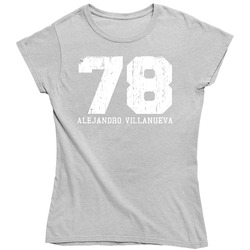 Alejandro Villanueva #78 Pittsburgh Football Worn Look Vintage unisex Sports Grey Classic Ladies T Shirt Alejandro Villanueva #78 Pittsburgh Football Worn Look Vintage unisex Sports Grey Classic Ladies T Shirt