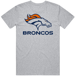 Denver Broncos Vintage unisex Sports Grey Classic T Shirt Denver Broncos Vintage unisex Sports Grey Classic T Shirt