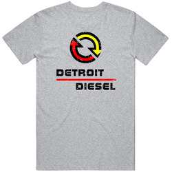 Detroit Diesel Automobile Car Truck Motorcycle Auto Parts Cool Distressed Style Brand Logo Emblem Vintage unisex Sports Grey Classic T Shirt Detroit Diesel Automobile Car Truck Motorcycle Auto Parts Cool Distressed Style Brand Logo Emblem Vintage unisex Sports Grey Classic T Shirt